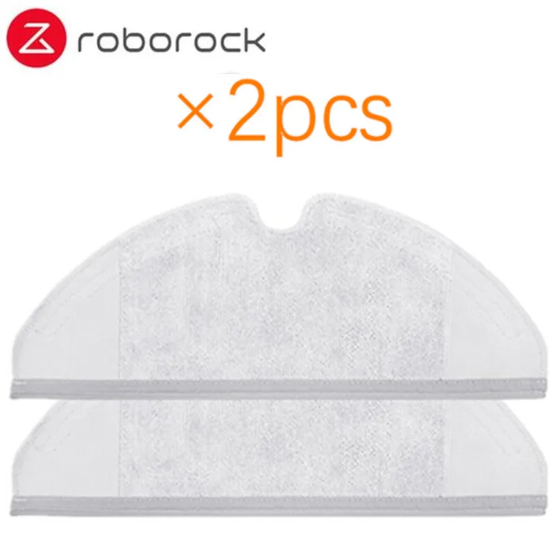 

2pcs/lot Roborock Parts Mop Cloths Suitable for Xiaomi Vacuum Cleaner Generation 2 Dry Wet Mopping Cleaning