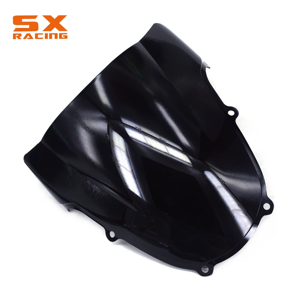 Мотоцикл черный Пластик ветровое стекло для GSXR1000 gsx1000r GSXR 1000 2000 2001 2002