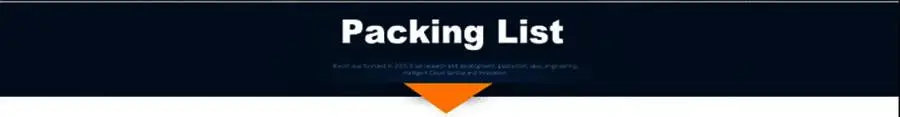 PACKINGLIST