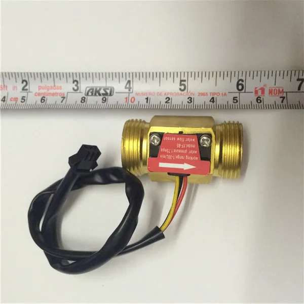 Brass flow sensor