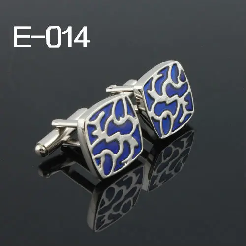 

Men's Accessories Fashion Cufflinks FREE SHIPPING:High quality cufflinks for men ENAMEL 2013Cuff Links E-014 Wholesales