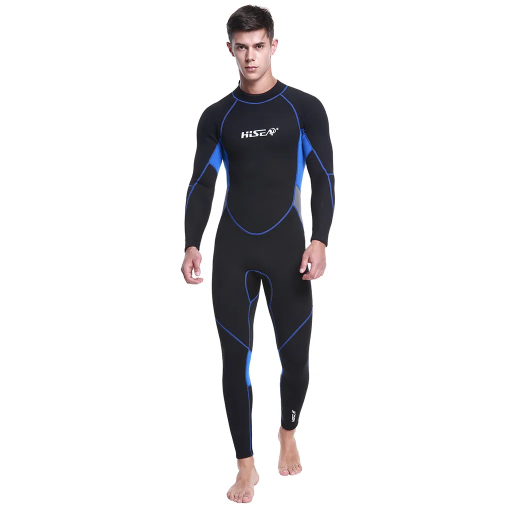 

Man 3MM Sunblock Neoprene Wetsuit for Scuba Diving Surfing Swimming Full Body swimming suit for Men #J6