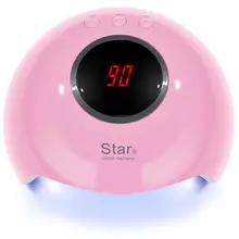 36 Вт Светодиодный светильник для ногтей с ЖК-УФ-лампой для гелевое покрытие для ногтей сенсор Сушилка для ногтей маникюр Солнечный свет 30 s/60 s/90 s таймер USB разъем