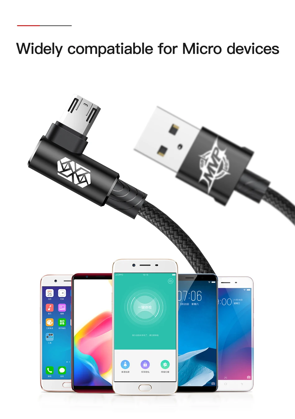 Baseus, Реверсивный кабель Micro USB, быстрая зарядка, зарядное устройство, микро Провод, Кабель Microusb для samsung, Xiaomi, Android, кабели для мобильных телефонов