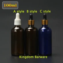 Флакон-капельница Тип горький бутылка 100 мл Стекло горький бутылка