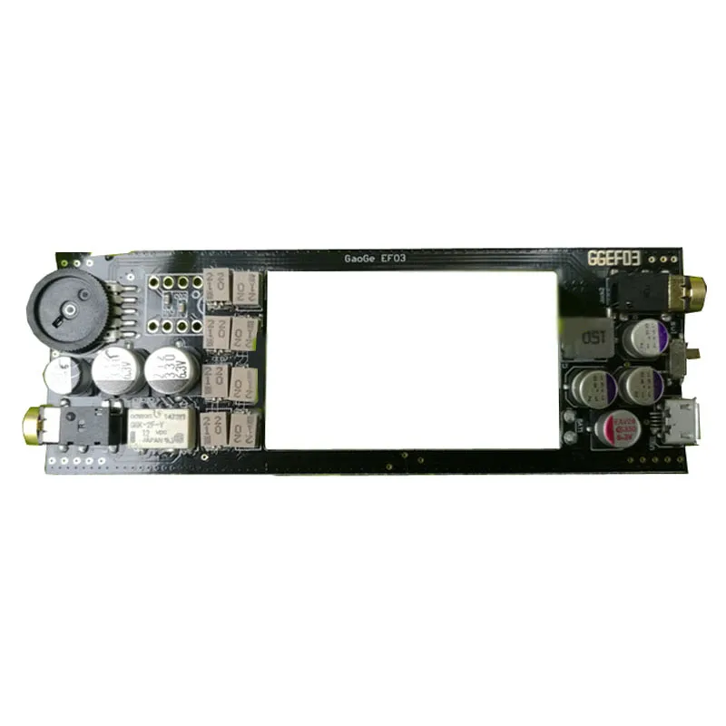 HIFI audio amplifiers OPA2134UA BA15218F portable decoding Subwoofer headphone amplifier finished board in case with battery HIFI audio amplifiers OPA2134UA BA15218F portable decoding Subwoofer headphone amplifier finished board in case with battery