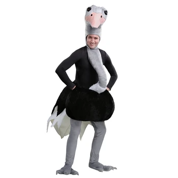 

Halloween Funny Ostrich Adult Men Costume Carnival Desert Animals Performance Cosplay Dress-up