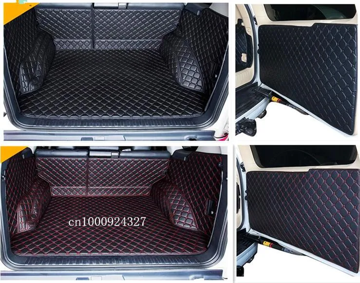 Newly! Full set trunk cargo mats & Rear door mat for Toyota Land