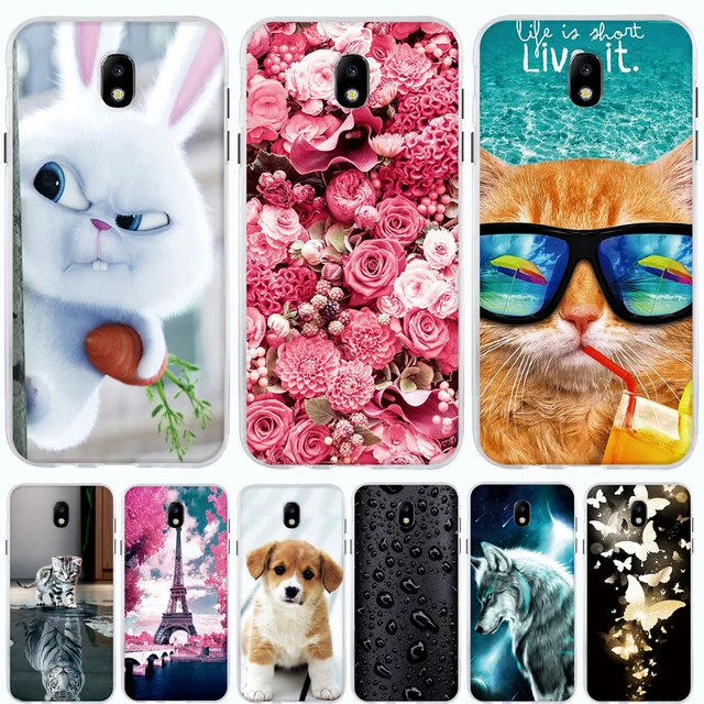 For Samsung Galaxy J7 2017 Case Silicone TPU Back Cover for Samsung Galaxy J6 J3 J2 J4 2018 Case Cover for Samsung J8 2018 Case