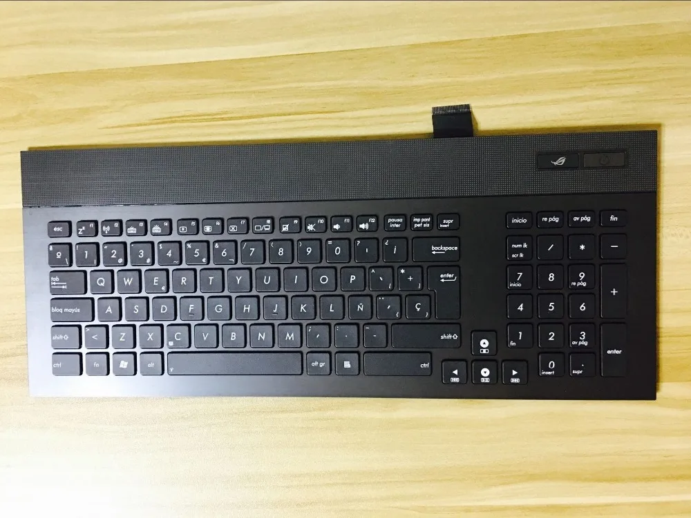 

News keyboard for ASUS G74 G74Sx 04GN562KSP00-1 OKNO-L81SP001 backlit SP/Spain/US layout