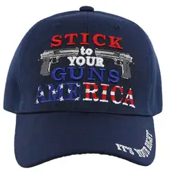 Новинка! Печатная планка к вашим пистолетам Америка это ваш правильный флаг бейсболка шляпа темно-синий черный красный