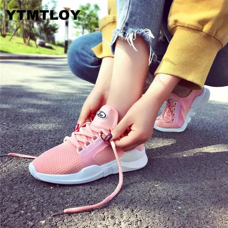 

2019 Women Shoes Casual Womens Sneakers Fashion Tenis Feminino Light Breathable Mesh Woman White Zapatos De Mujer Wedge Sneaker