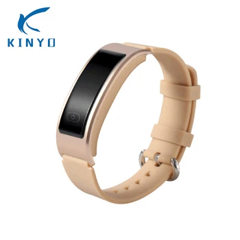 

2018 Bluetooth 4.0 Wrist Band Intelligence Bracelet with Heart Rate Monitor Swimming Tracker palming brighten screen smart band