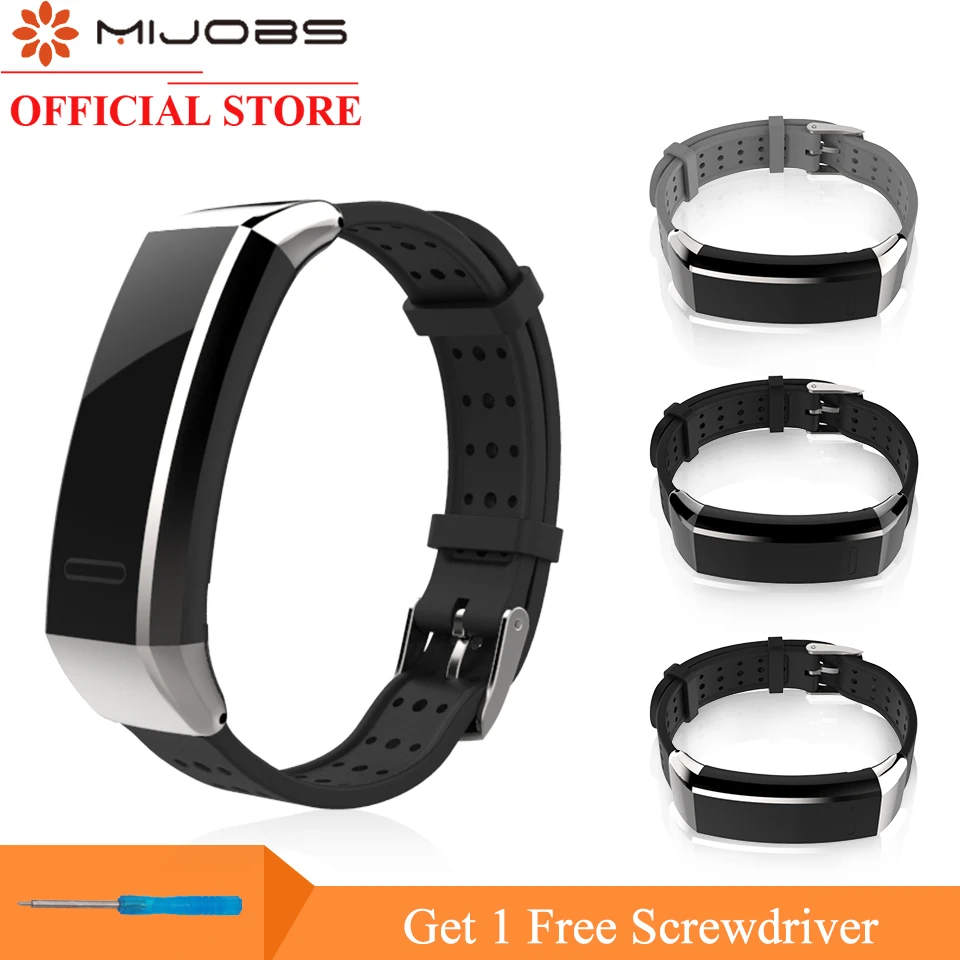  Mijobs Wrist Strap For Huawei Band 2 Pro B19 B29 Silicone Smart Watch Band Replacement for Huawei B - 32878229264