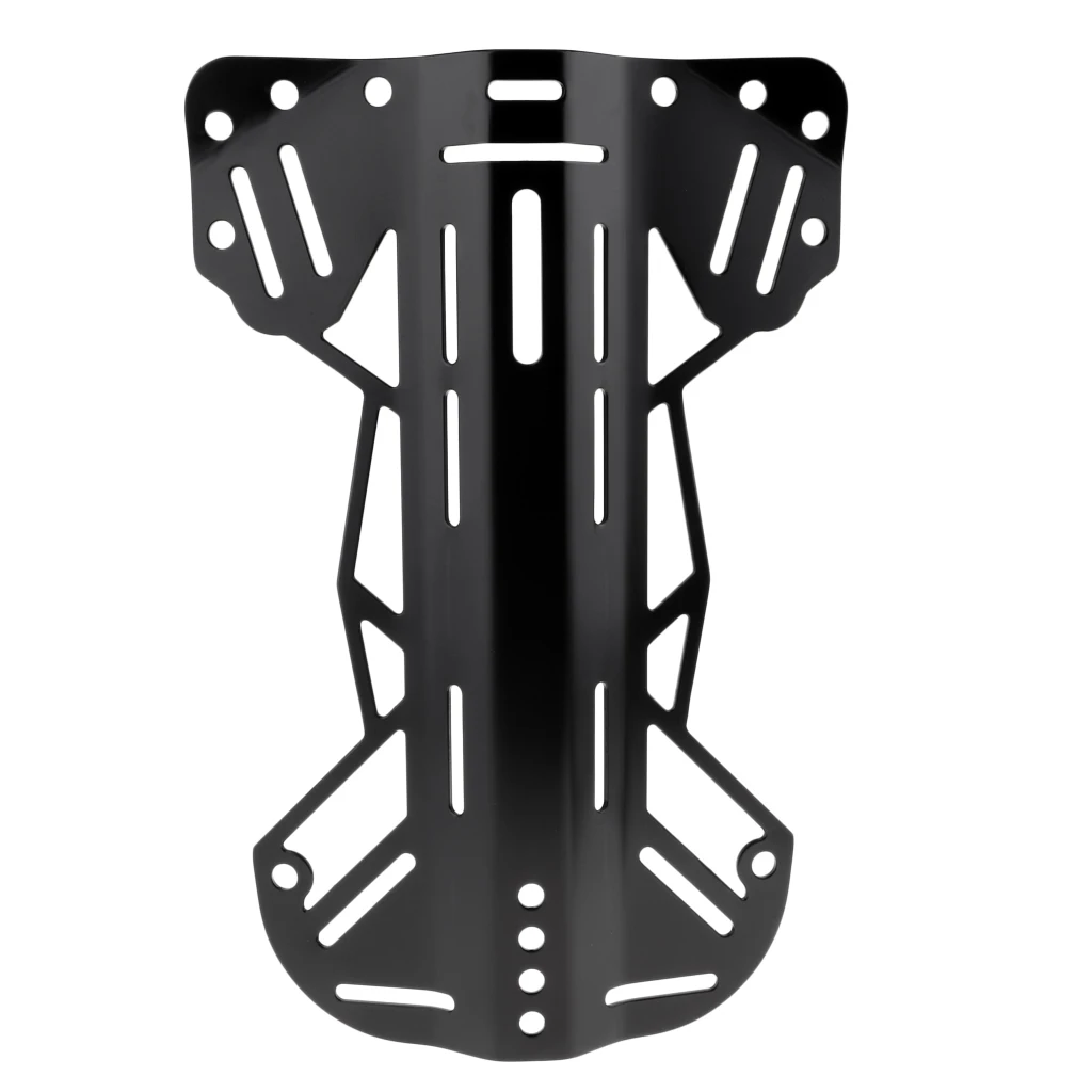 Perfeclan Aluminum Technical Scuba Diving BCD Harness Backplate Back Plate Rowing Boats Parts Scuba Dive Back Plate