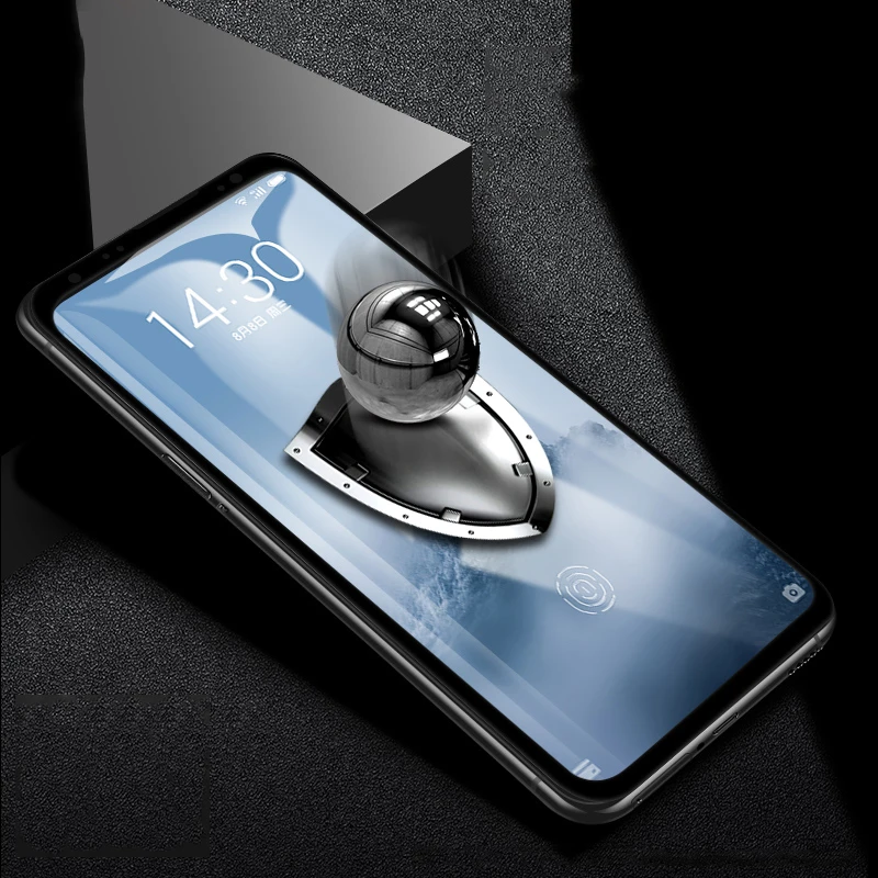 Suntaiho полное покрытие закаленное стекло для MEi zu 16th plus 9H аксессуары Защитная