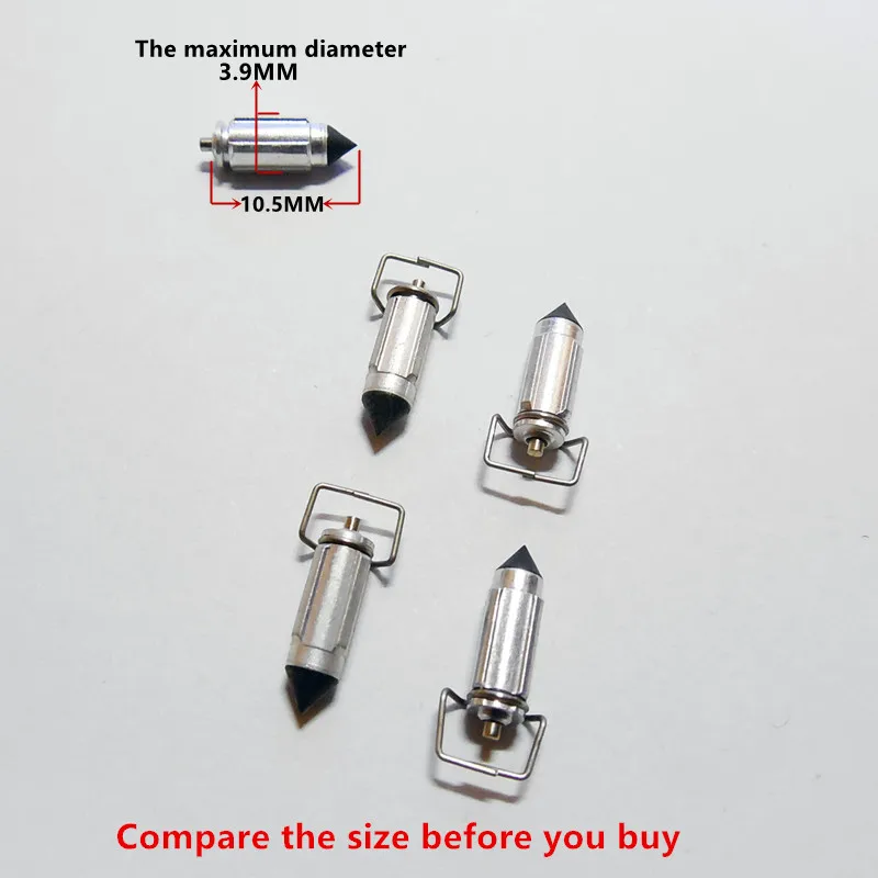 

(4 pcs/pack)Keihin carburetor Valve needle for PZ19 two-stroke motorcycles DIO50 TACT GAT triangular Valve needle