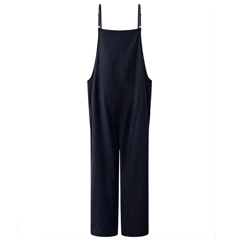 Womens rompers jumpsuit Cotton jumpsuit summer 2019 macac�es elegantes Solid color joint wide leg jumpsuit New arrive fashion Womens rompers jumpsuit Cotton jumpsuit summer 2019 macac�es elegantes Solid color joint wide leg jumpsuit New arrive fashion