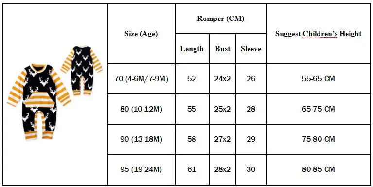 Детский комбинезон унисекс с длинными рукавами комбинезон олень Графический Одежда для новорожденных малышей осенняя одежда Рождественский подарок ds40