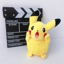 20cm 1pc Shout Pikachu Plush Toy High Quality Anime Plush Toys Children's Gift Toy Kids Cartoon Peluche Pikachu Plush Doll 1pc 45 40cm simple pikachu pillow cushion plush toy dolls decorative pillows cartoon plush toys