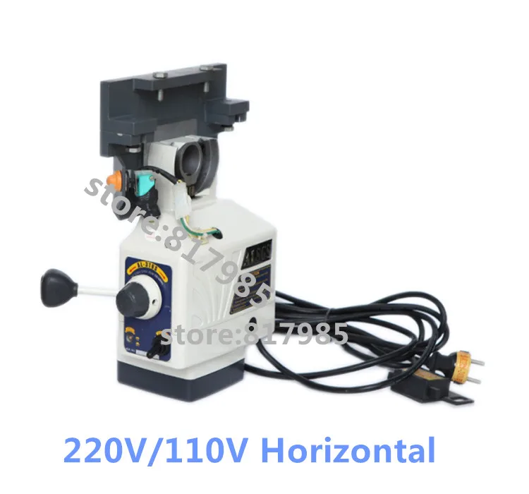 

220V/110V ALSGS ALB-310 Horizontal milling machine power feed 450in-Lb 200RPM power table feed with accessories for X,Y,Z axis