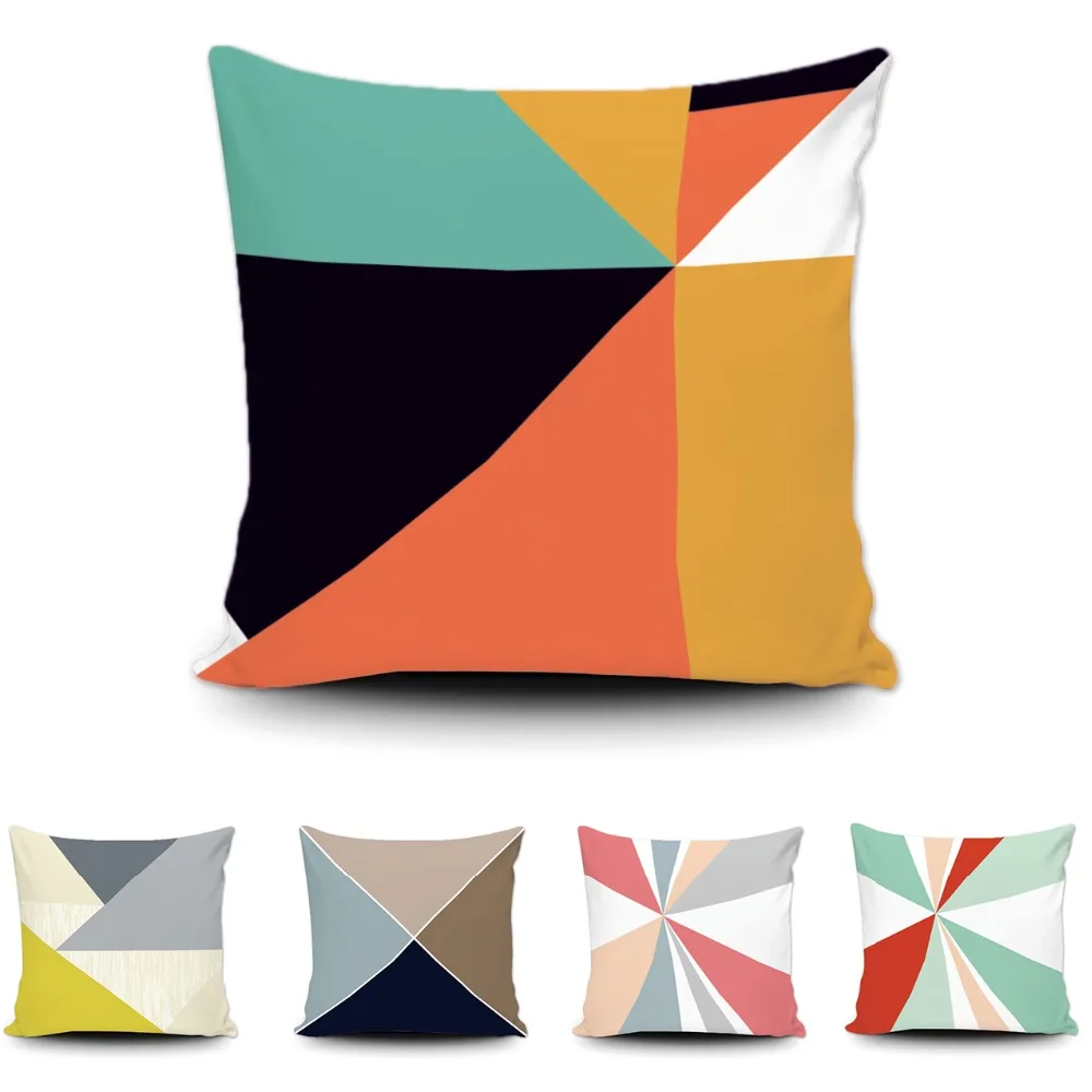 Чехол для автомобиля с геометрическим рисунком 20 х20 дюймов|cushion case|cushion coverdesigner
