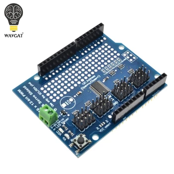 

IIC I2C TB6612 Mosfet Stepper Motor PCA9685 PWM Servo Driver Shield V2 For Arduino Robot PWM Uno Mega R3 Replace L293D