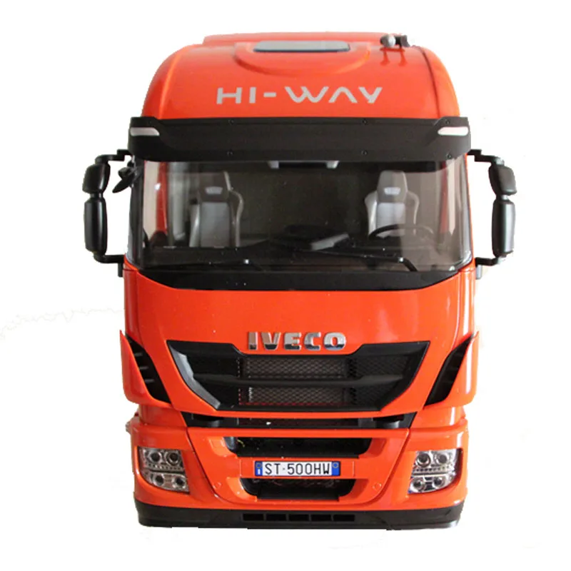 Редкий масштаб 1:12 Iveco Stralis модель грузовика повышенной проходимости прицепа