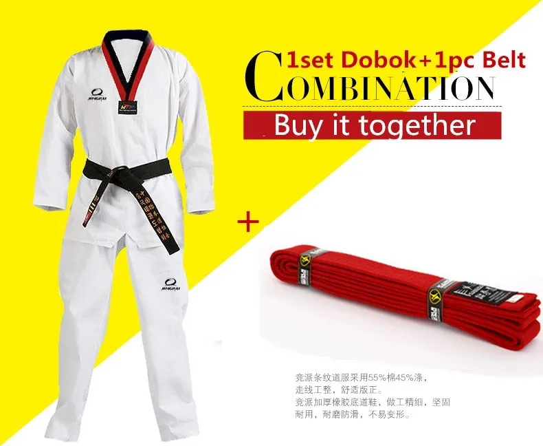 Tae Kwon Art V Neck Uniform Dobok Gi Taekwondo Martial Arts TKD WTF KTA