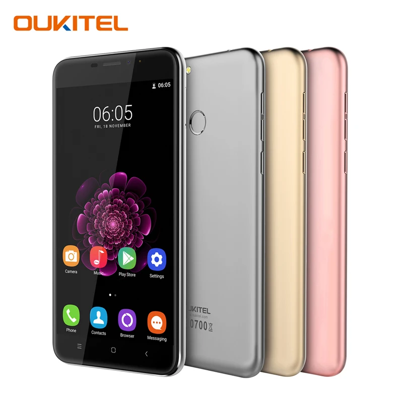 New Original Oukitel U20 Plus Dual Camera Android 6 0 Cell Phone 13MP 2G RAM 16G