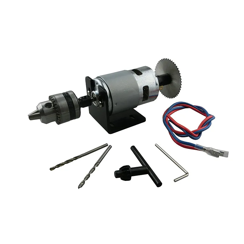 RIWEI 1 шт. Новинка DC 12V 775 миниатюрная Мини дрель перфорированная угловая