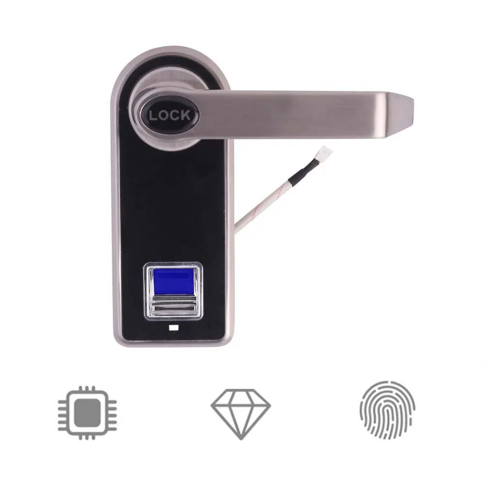 Electronic Keyless Lock Optical Fingerprint Password Door Lock Home Access Control System Security Accessories