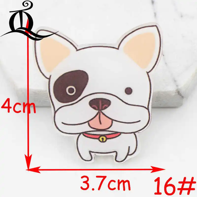 Labrador Perro Con Pata broche insignia con Pin Bufanda Sujetador Regalo En Negro