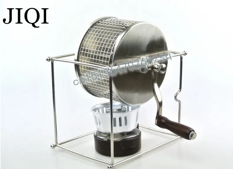CUKYI коленчатого запеченные кофемолка аппарат для обжарки кофейных зерен Малый Нержавеющая сталь ролики машина выпечки