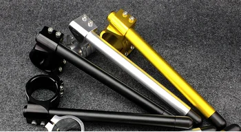 

CNC BILLET Motorcycle Clip on Handle bars FORKS FOR KTM RC390 RC250 free shipping