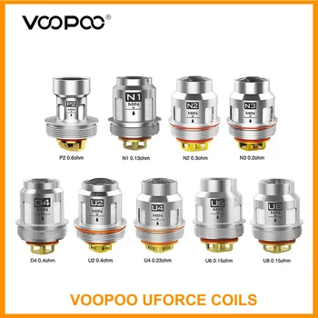 

[US] Original VOOPOO Uforce U2/U4/U6/U8 Uforce N1/N3 Uforce P2 Replacement Coil Voopoo Uforce Tank Voopoo Drag 2 E-Cig