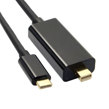 

Chenyang USB-C USB 3.1 Type C to Mini DisplayPort DP Male 4K Monitor Cable for Mac book & Laptop 1.8M