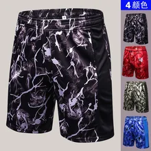 Бренд быстросохнущая мужские Фитнес шорты летние мужские пляжные шорты купальный костюм пляжные шорты мужской тренажерные залы шорты человек