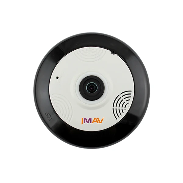 

JMAV 720P Mini Wireless IP Camera,360 Degree Fisheye HD WiFi Camera for Home Security / Baby Monitoring / Plug & Play / Video Re