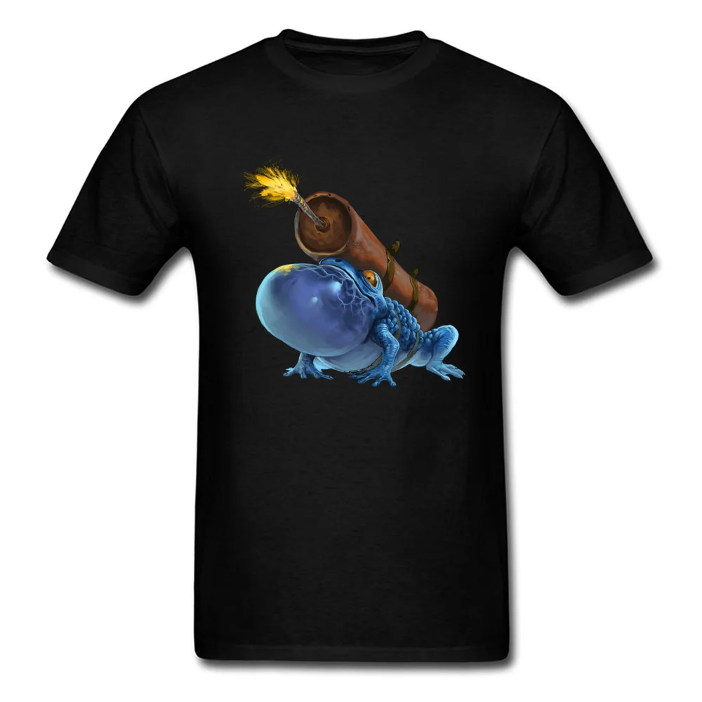 2018 A Toad Print On Men Black T-shirt Unique Design Male Short Sleeve Cartoon Printing Cool Group Tee Shirts |