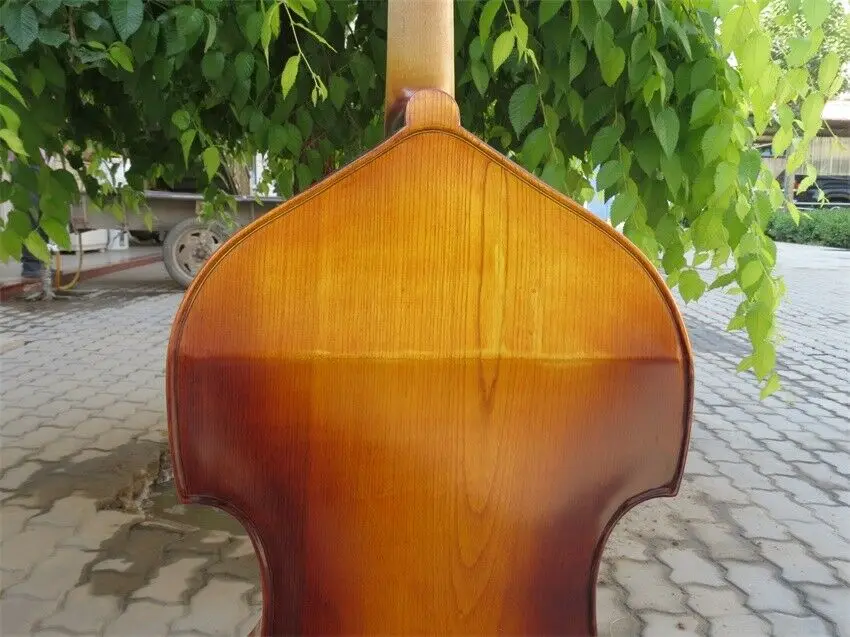 Барокко Стиль твердой древесины песня маэстро установить Лады 5 струн 2" viola da gamba