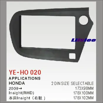 

For Honda Insight 2009-2014 Right Hand Drive Car Radio Dash Board Kit 2 DIN ABS Plastic Car Audio Panel Frame Fascia