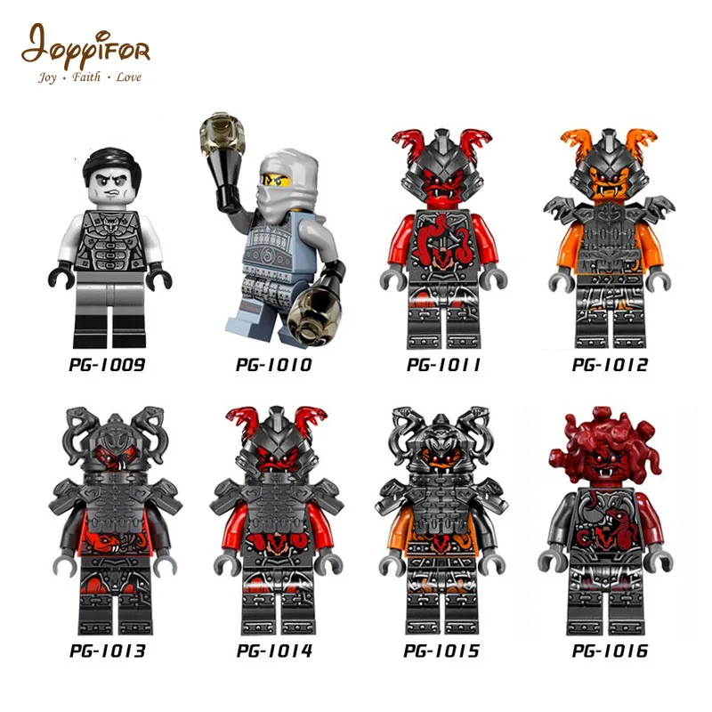

Lot Compatible LegoINGlys NinjagoINGly Cole Kai Jay Lloyd Nya Skylor Zane Pythor Chen Building Blocks Ninja Toys children gift