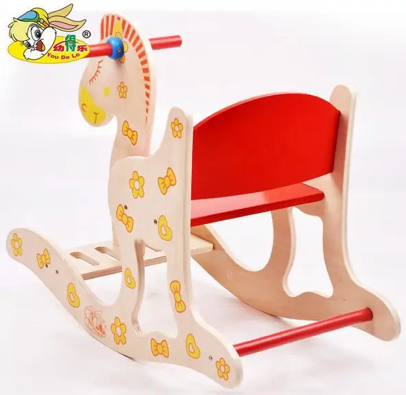 Wooden Rocking Horse Baby Puzzle Toy Rocking Horse 1-5 Year Old Children Stool Children's Chair Children's Furniture Wooden Rocking Horse Baby Puzzle Toy Rocking Horse 1-5 Year Old Children Stool Children's Chair Children's Furniture