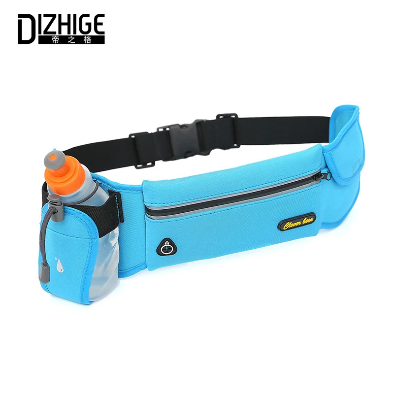 

DIZHIGE Brand Fashion Waist Bag Unisex Oxford Bags Zipper Chest Waist Bags Women Solid Waist Pack Men Travel Chest Bag New 2018