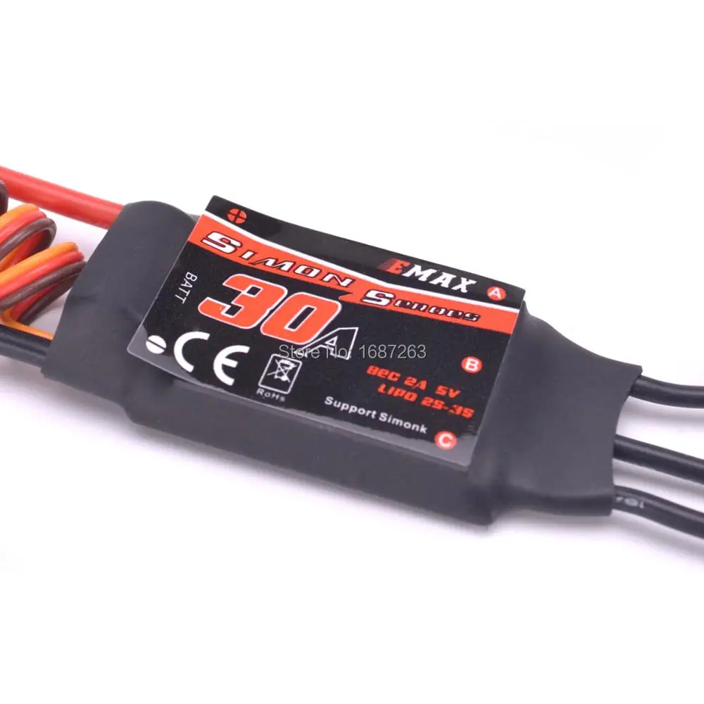 1 шт./4 шт. SimonK 12A 20A 30A контроллер скорости бесщеточный ESC для Мини FPV QAV250 F330 F450