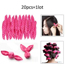 20 шт./лот DIY Парикмахерская инструмент для укладки Губка Пена для завивки волос бигуди для волос ночной сон бигуди для девочек