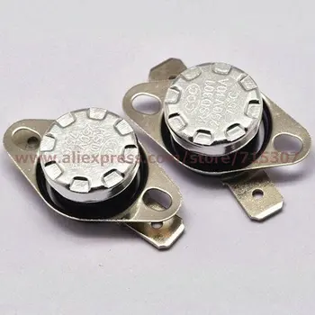 

PHISCALE 5pcs KSD301 Normal Closed Thermostat Temperature Switch 75C degree 250V 10A