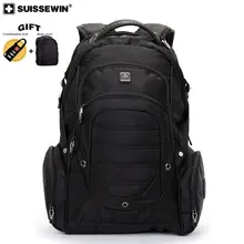 2019 new Swiss large capacity laptop backpack for laptop 17.3 inch fabric bag woman and men travel package waterproof bagpack