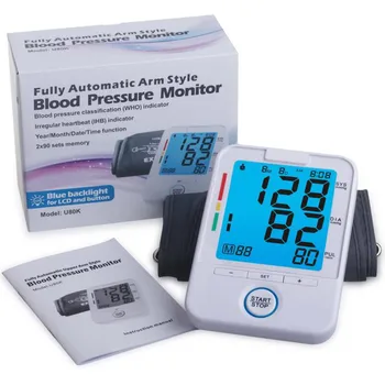 

Digital Upper Arm Blood Pressure Pulse Monitor Health Care Tonometer Meter Automatic Sphygmomanometer Portable BP Monitors